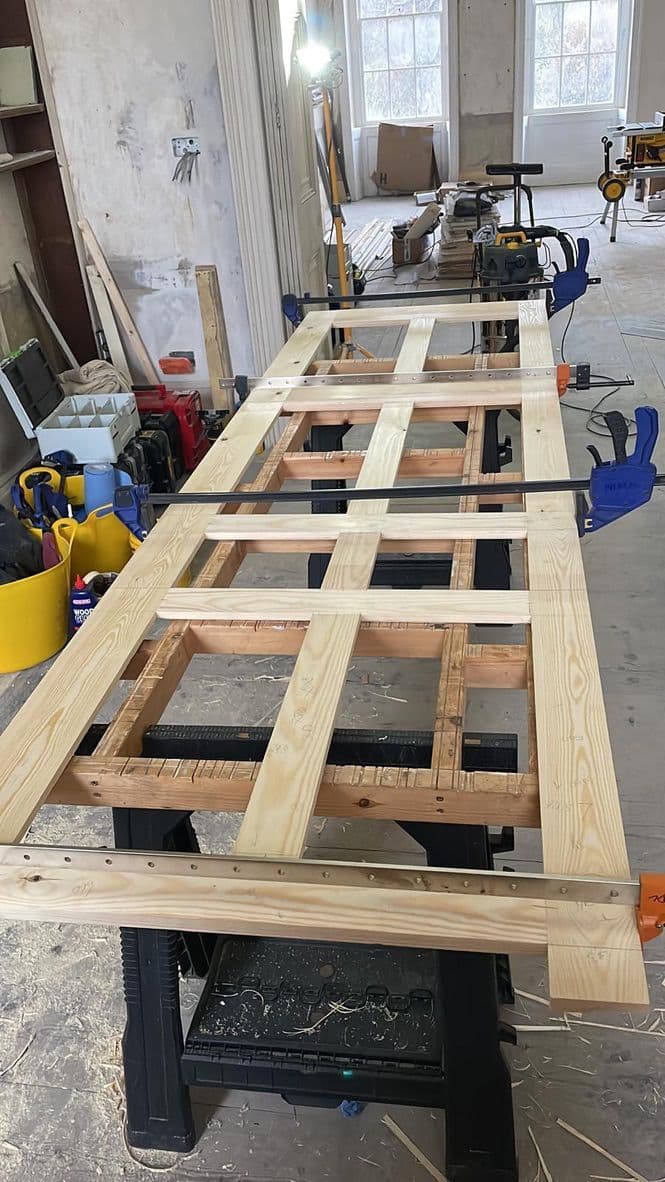 Panelling and Wardrobe Doors Made in Georgian Style